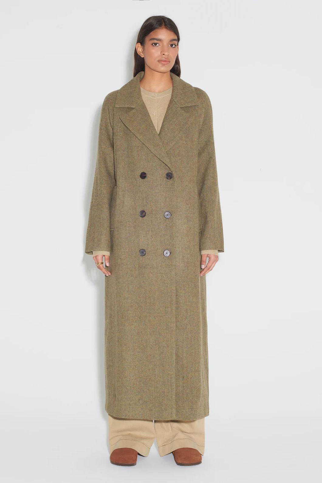 Burnie Coat | Mossy Green