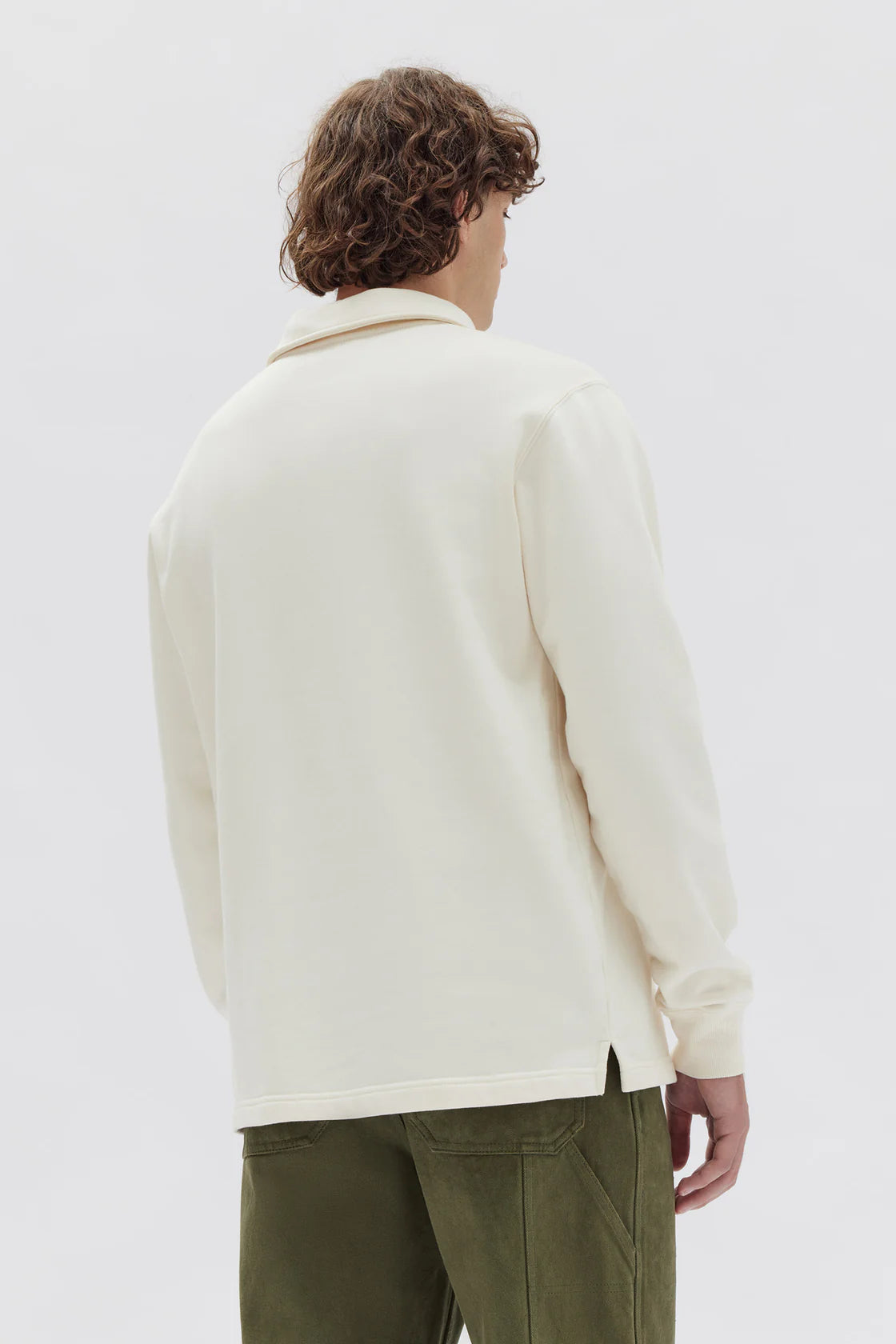 Ashby Fleece Polo | Cream