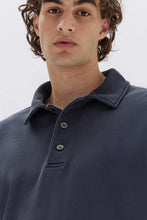 Load image into Gallery viewer, Ashby Fleece Polo | True Navy
