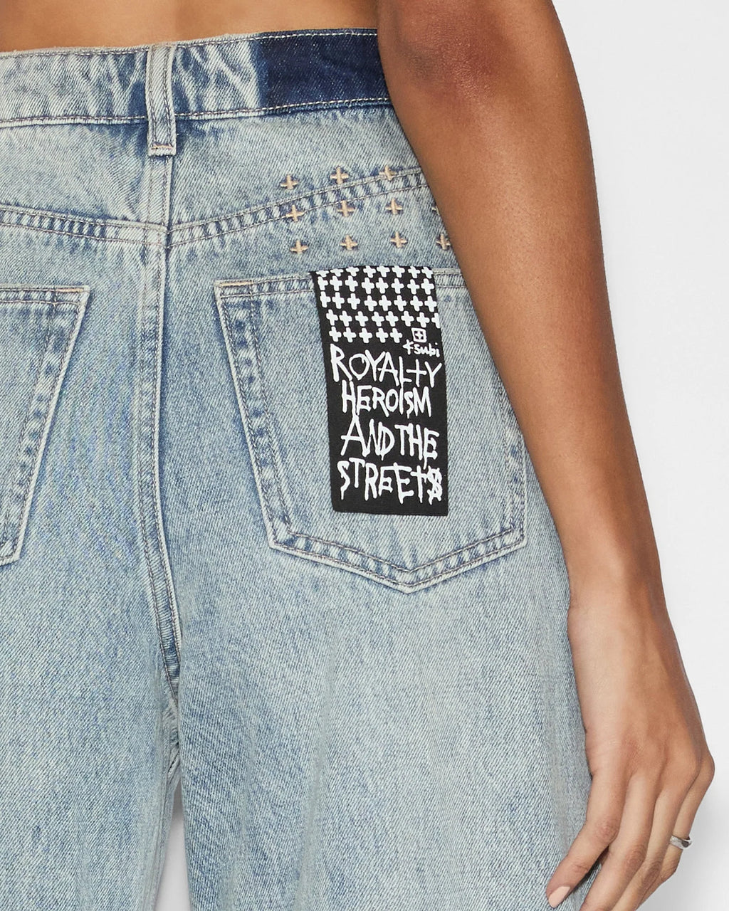 Strider Worn Cuffed | Denim