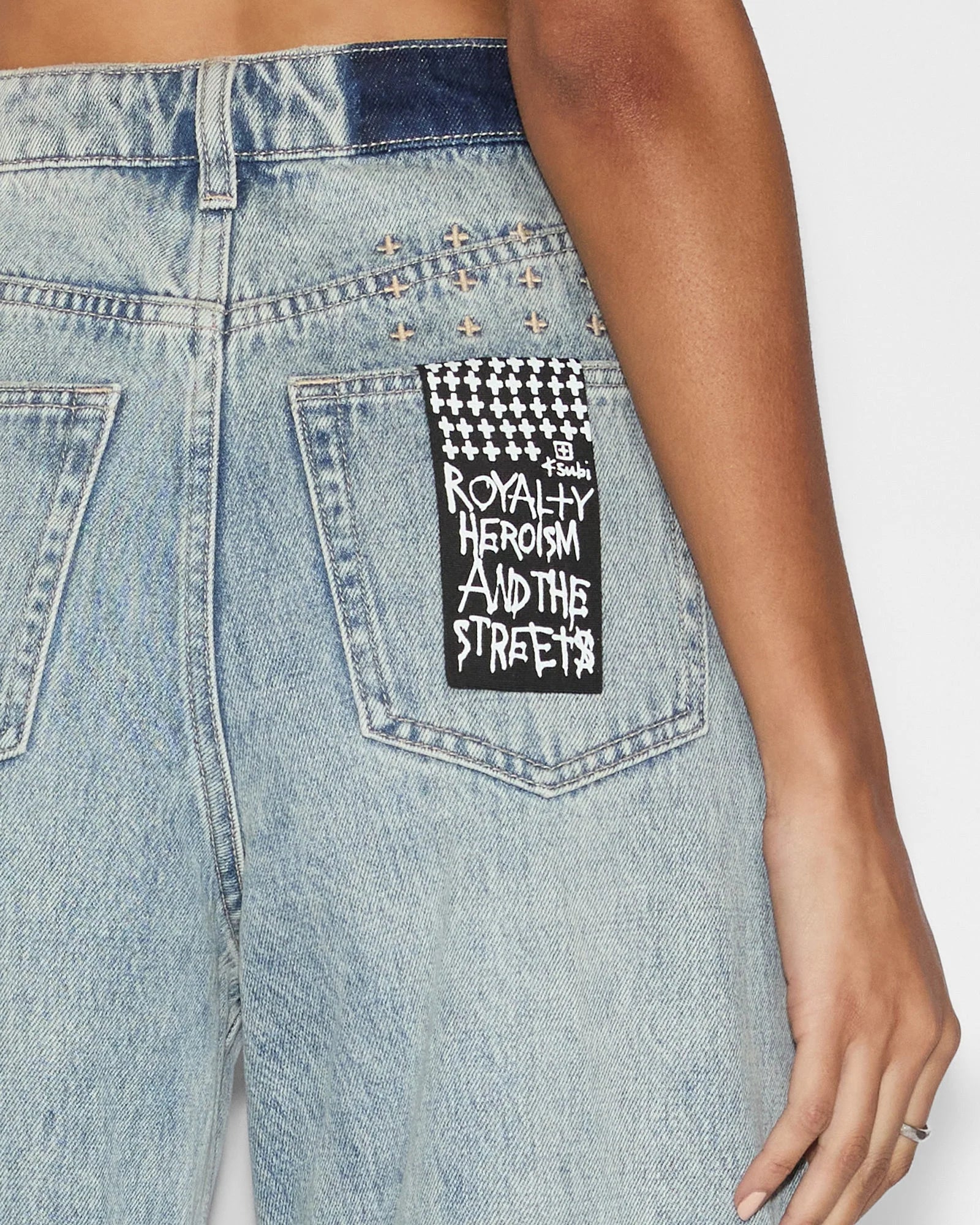 Strider Worn Cuffed | Denim