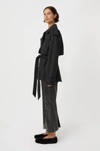 Load image into Gallery viewer, Burdock Trench Jacket | Black
