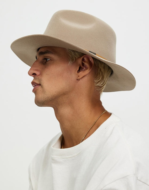Wesley Fedora | Light Tan