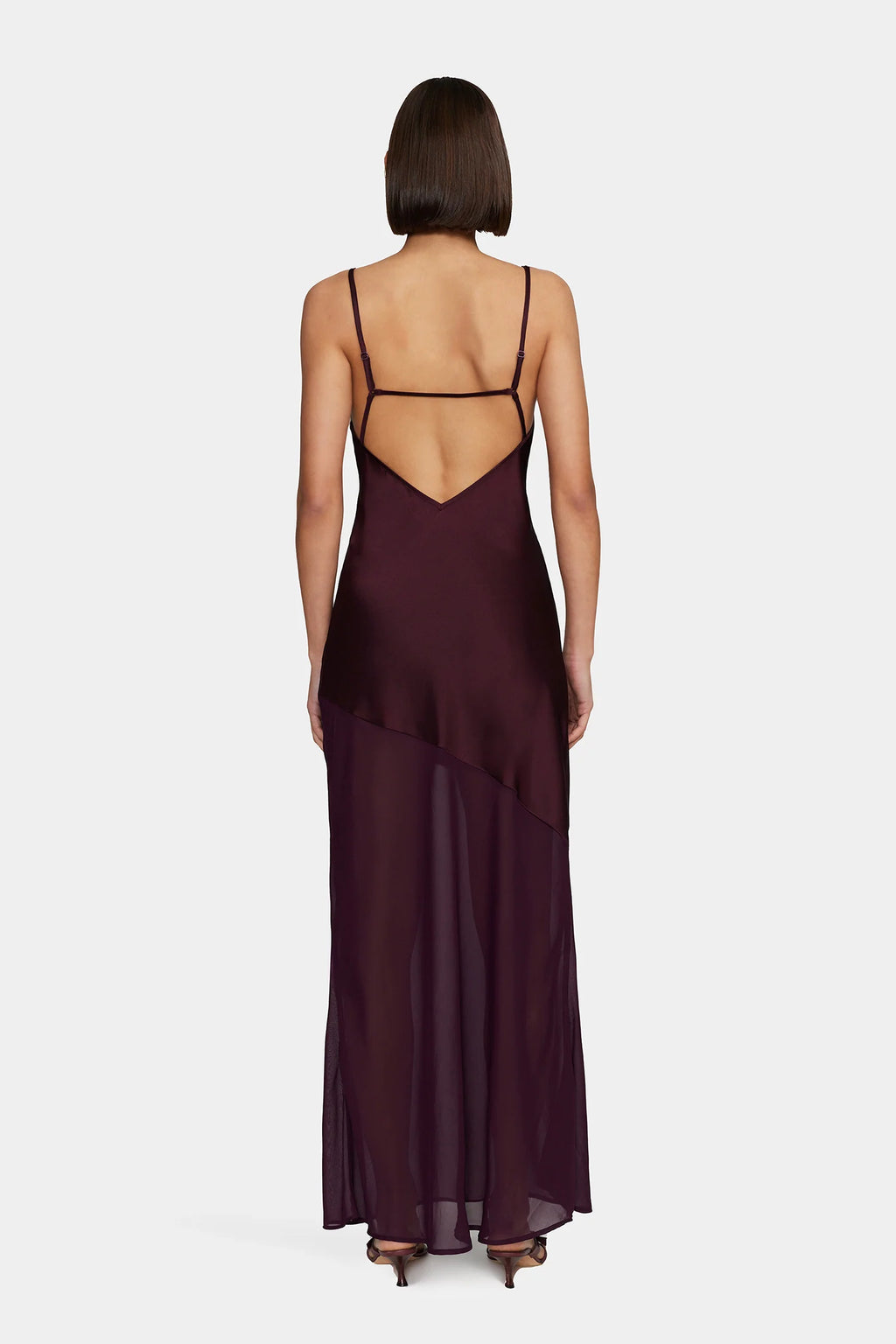OWNLEY Alize Midi Dress | Plum