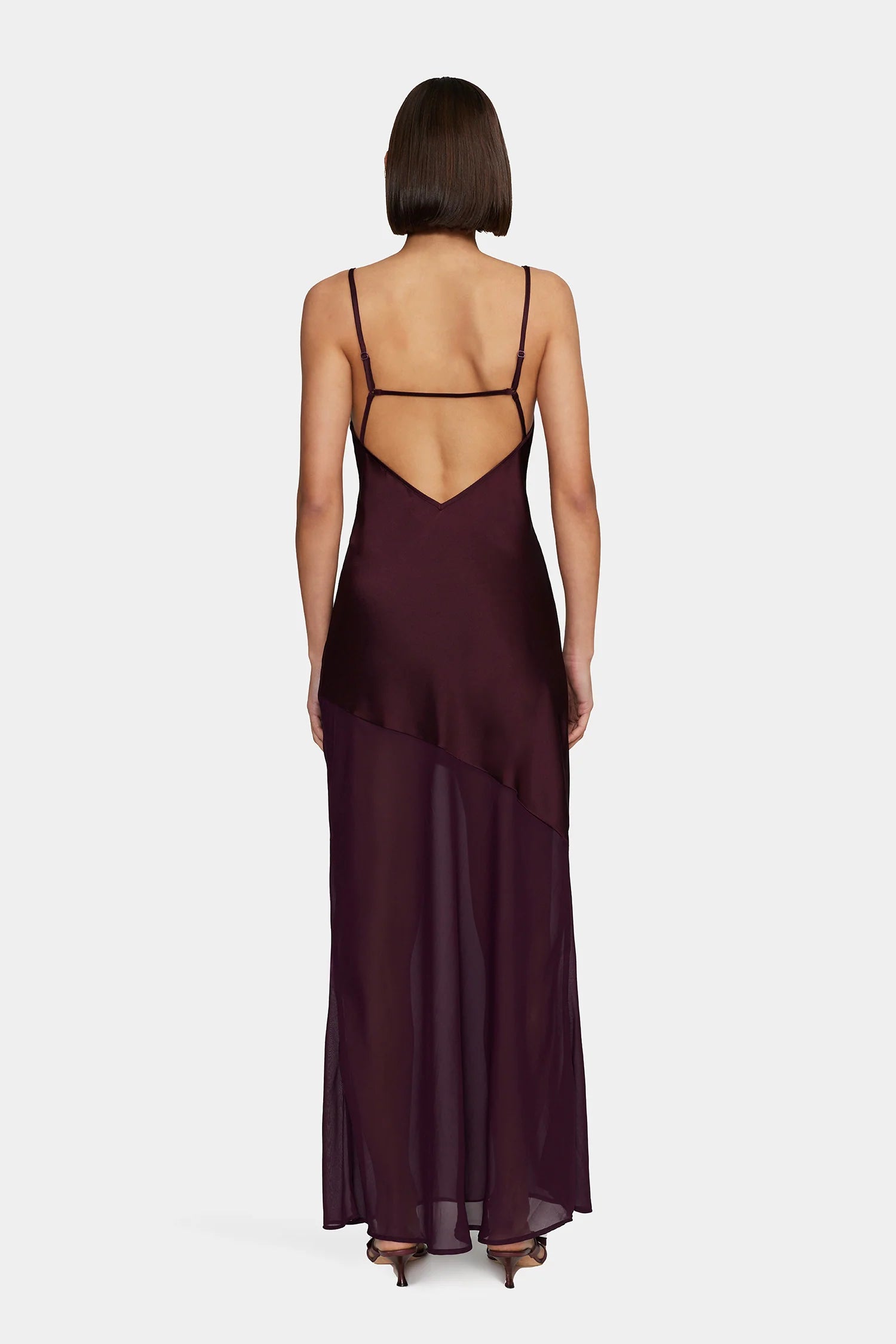 OWNLEY Alize Midi Dress | Plum