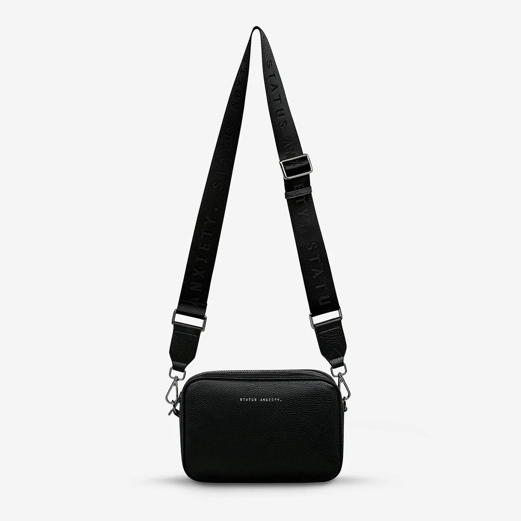 STATUS ANXIETY Plunder Bag Webbed Strap | Black