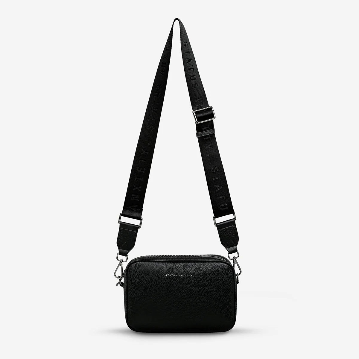 STATUS ANXIETY Plunder Bag Webbed Strap | Black
