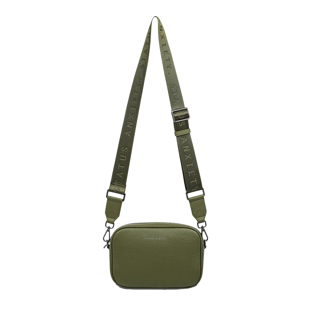 STATUS ANXIETY Plunder Bag Webbed Strap | Khaki