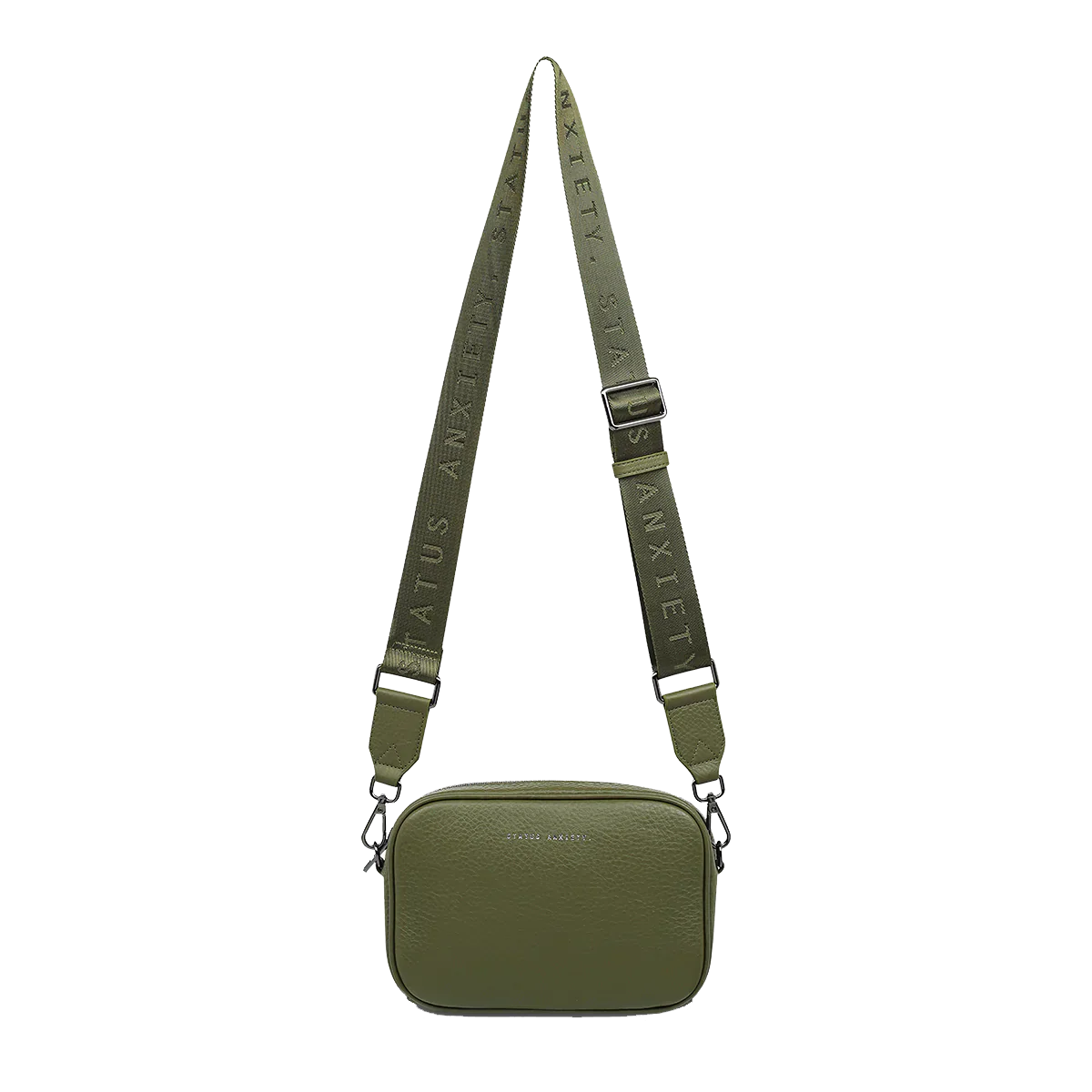 STATUS ANXIETY Plunder Bag Webbed Strap | Khaki