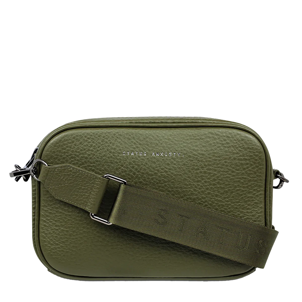 STATUS ANXIETY Plunder Bag Webbed Strap | Khaki