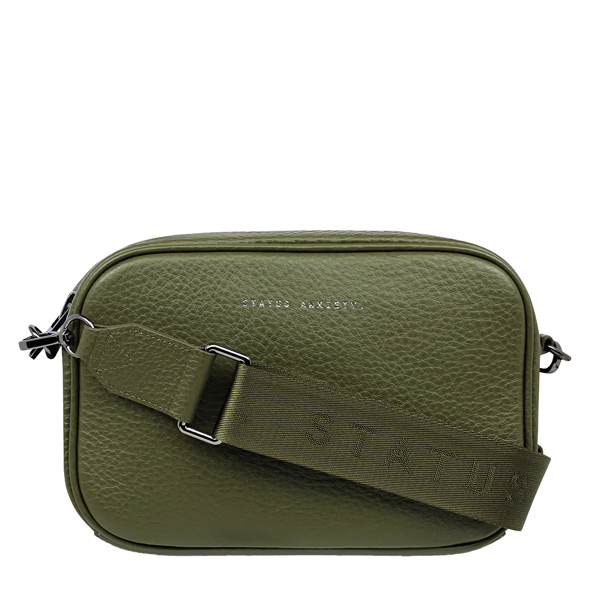 STATUS ANXIETY Plunder Bag Webbed Strap | Khaki