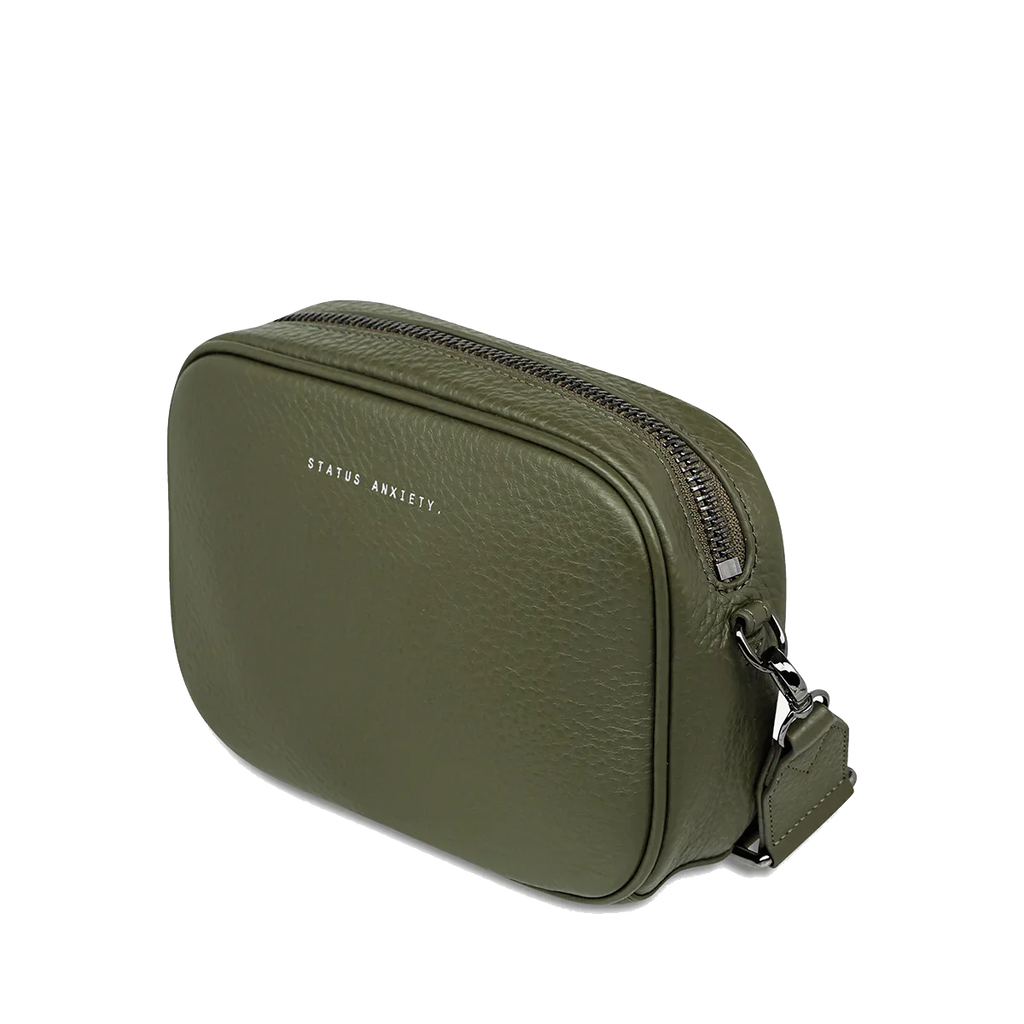 STATUS ANXIETY Plunder Bag Webbed Strap | Khaki