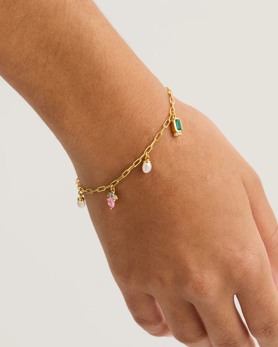 BY CHARLOTTE Connect To The Universe Bracelet | 18k Gold Vermeil