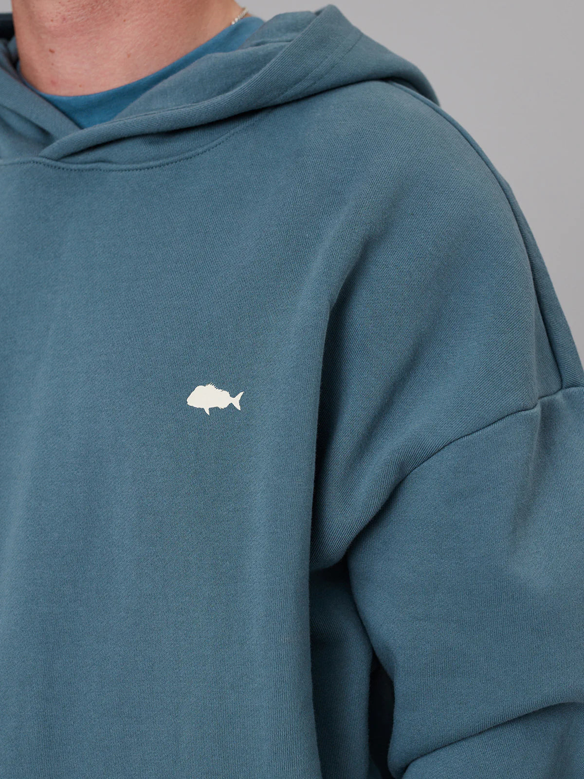 JUST ANOTHER FISHERMAN Stamp South Hood | Dusk Blue
