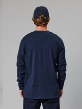 Load image into Gallery viewer, Happy Anglers LS Tee | Squid Ink
