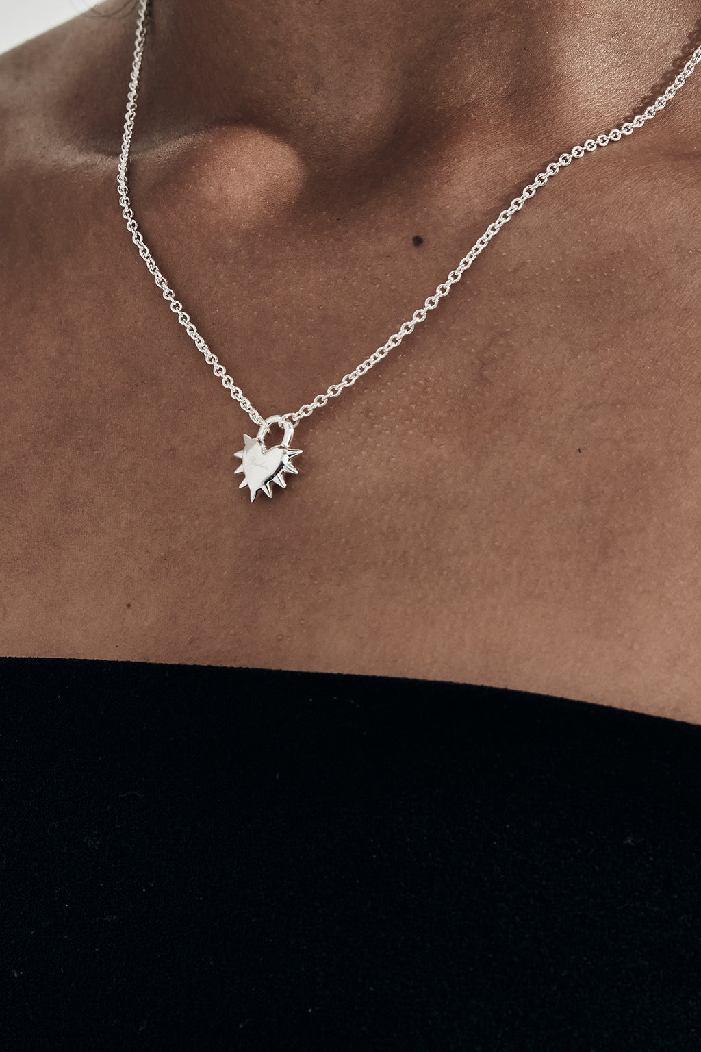 STOLEN GIRLFRIENDS CLUB Love Locket Necklace | Silver