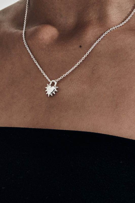 STOLEN GIRLFRIENDS CLUB Love Locket Necklace | Silver