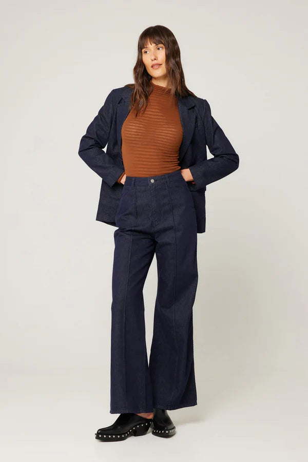 ROLLAS Studio Flare Jean | Stay Blue