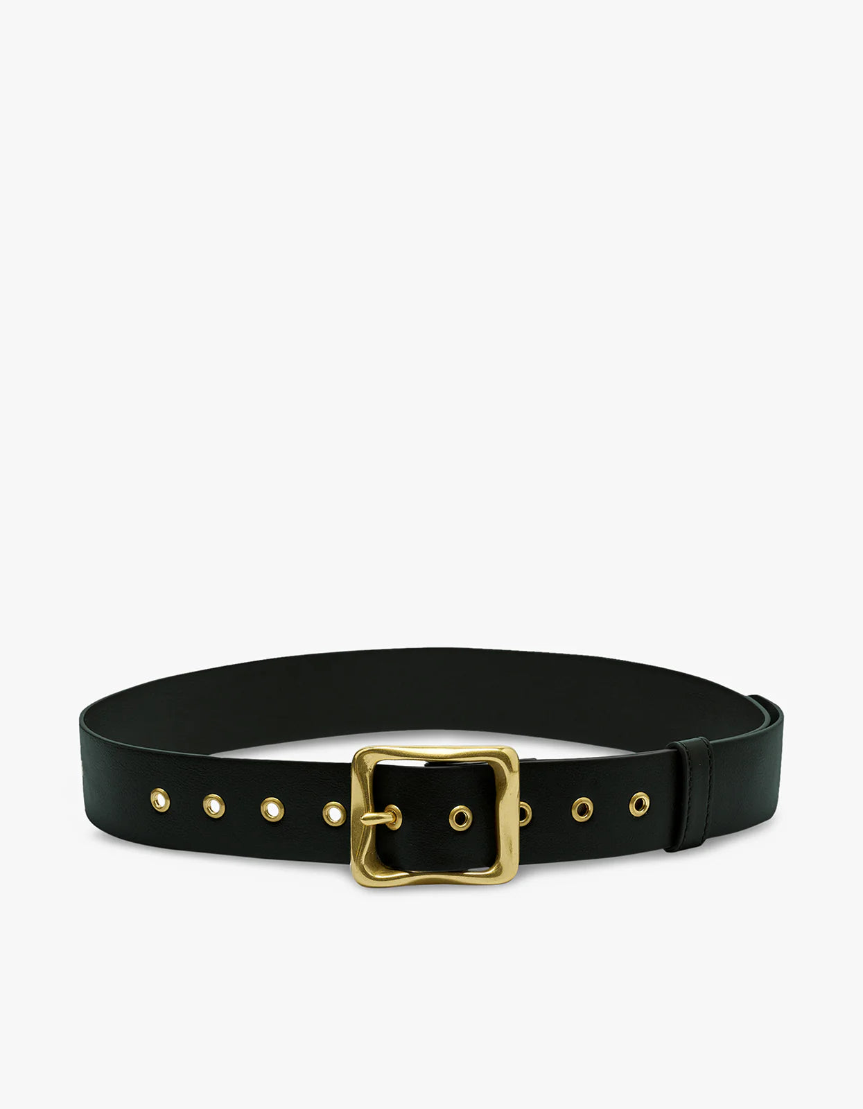 BRIE LEON Everyday Belt | Black/Gold