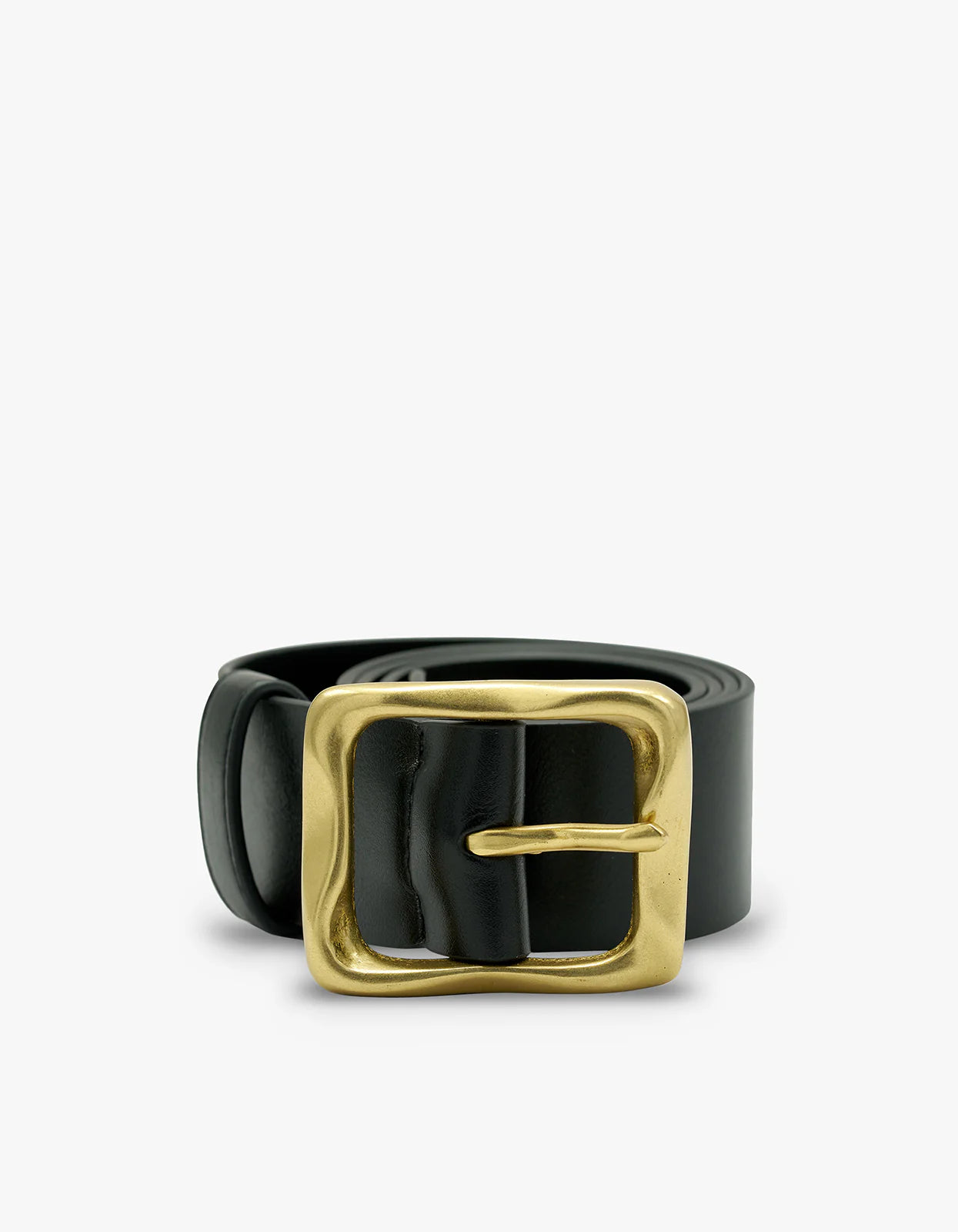 BRIE LEON Everyday Belt | Black/Gold