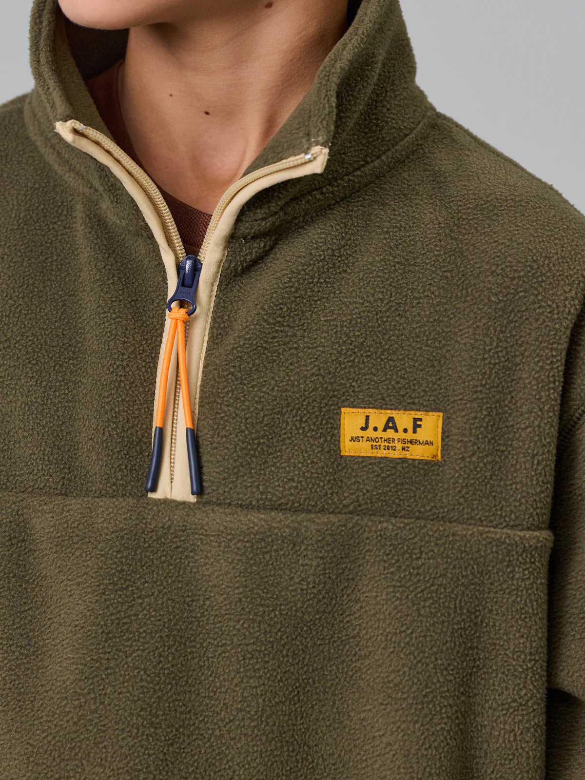 J.A.F Mini Ranger 1/4 Zip | Khaki