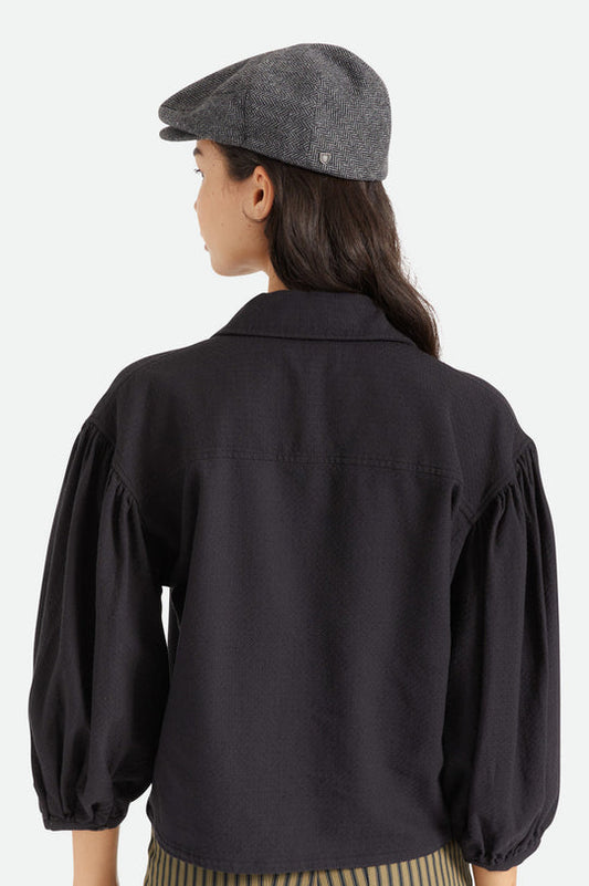 BRIXTON Hooligan Snap Cap | Grey Black