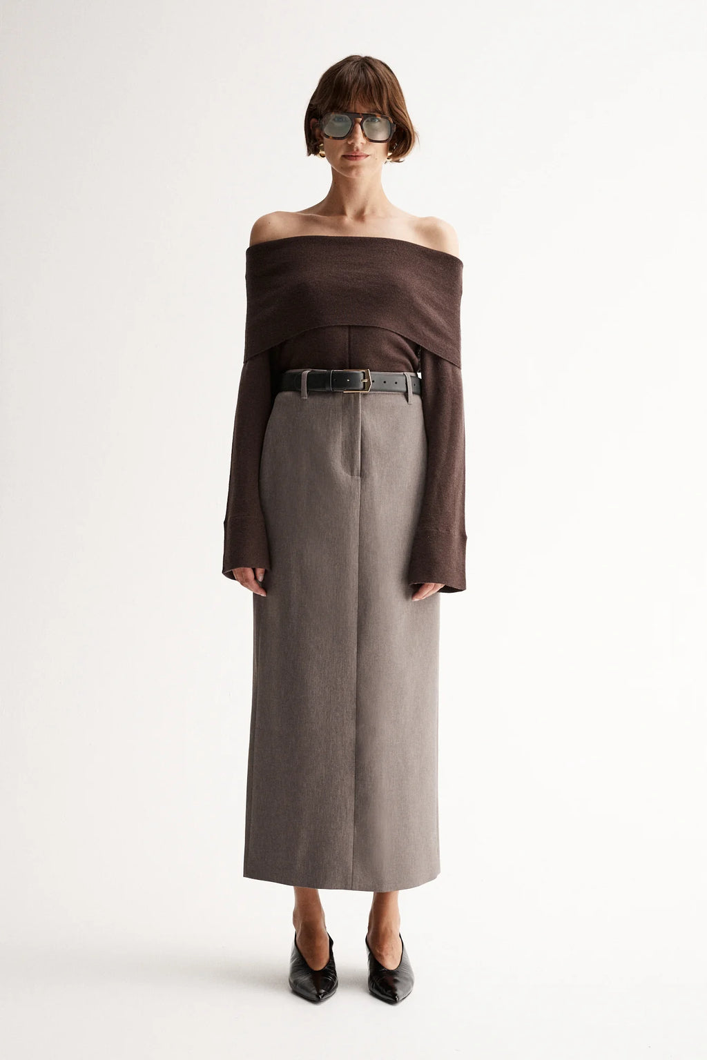 ELKA COLLECTIVE Alexa Knit | Chocolate