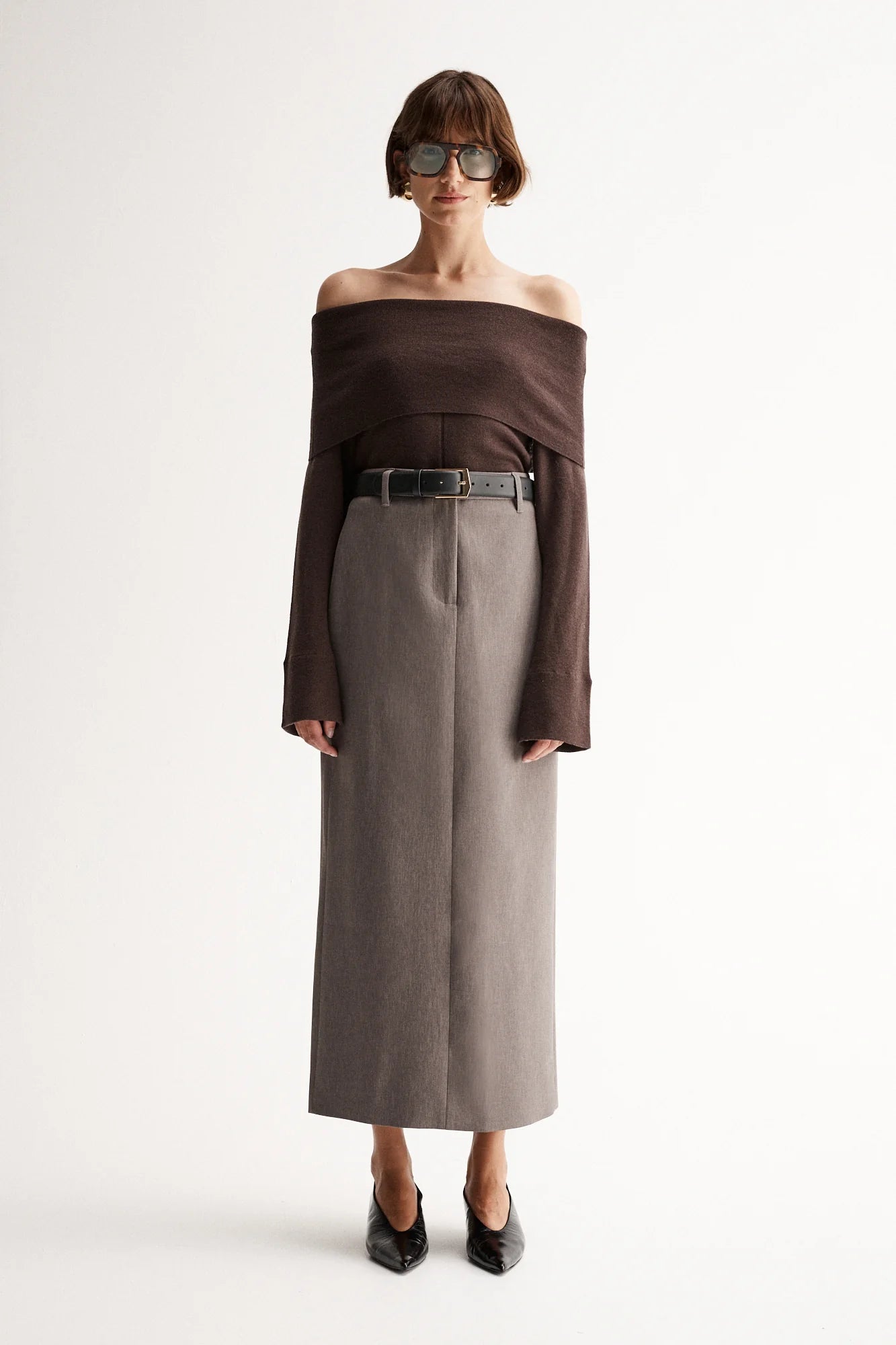 ELKA COLLECTIVE Alexa Knit | Chocolate