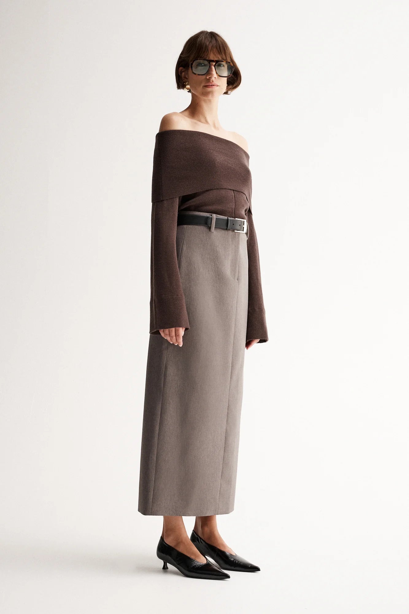 ELKA COLLECTIVE Alexa Knit | Chocolate