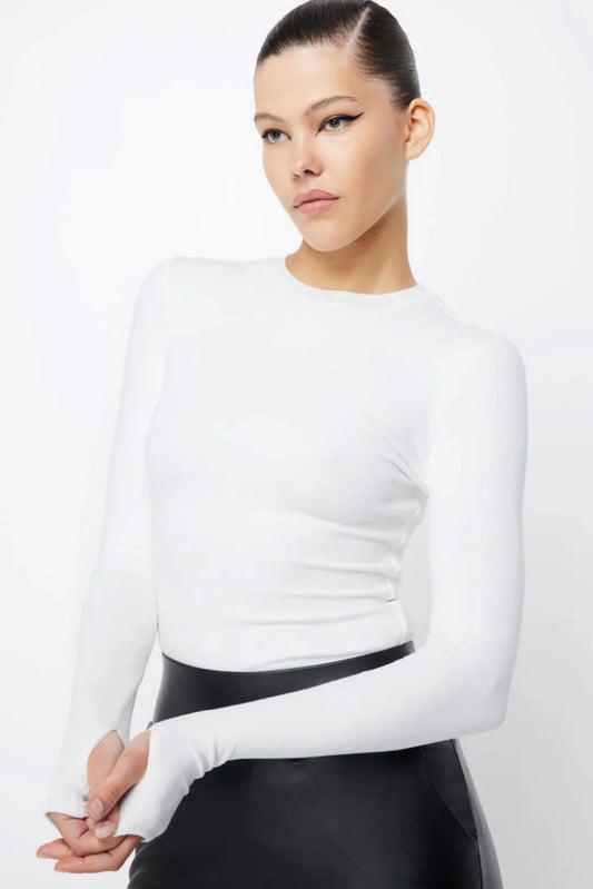 MOSSMAN Brooklyn Top | White