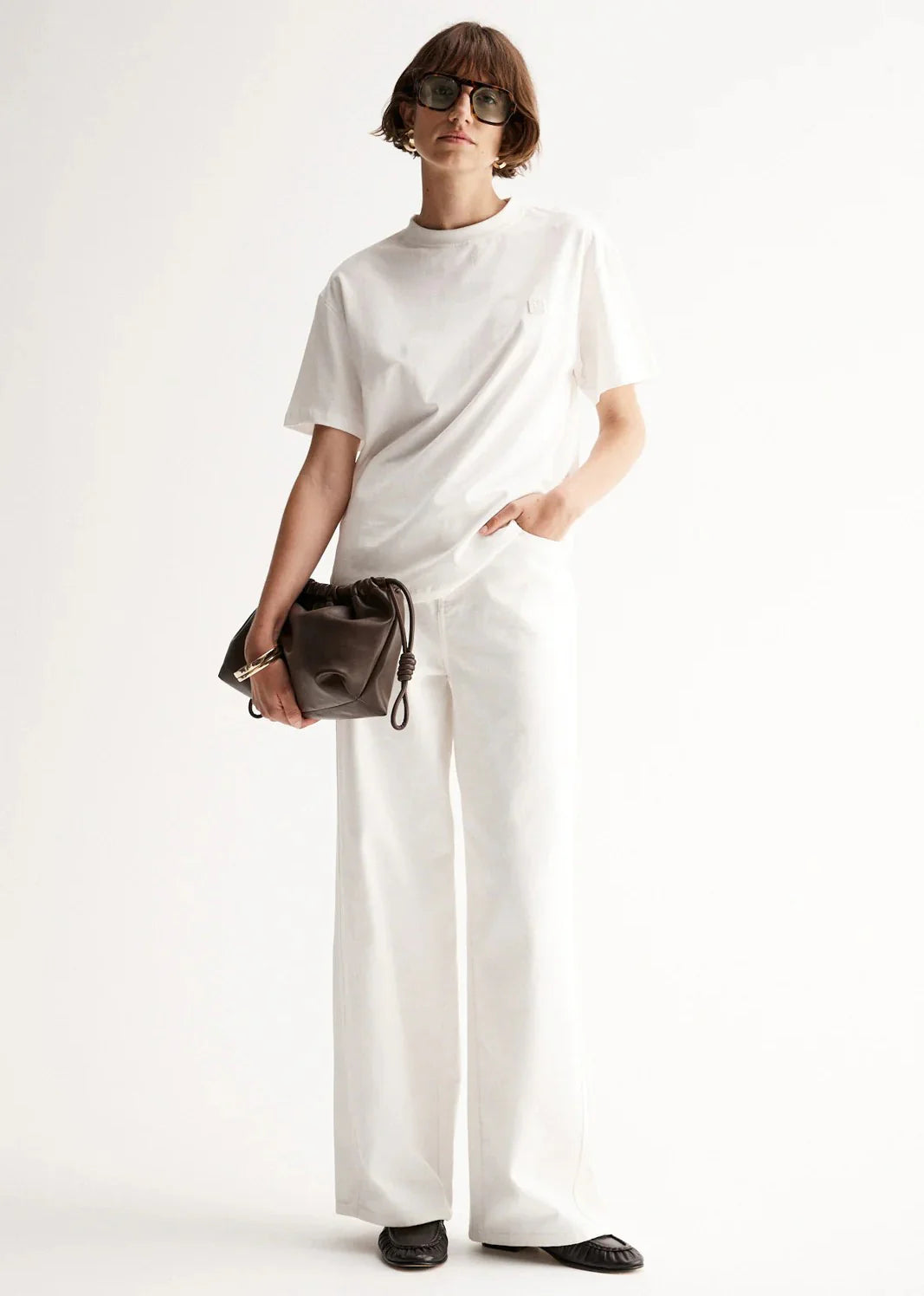 ELKA COLLECTIVE Parka Tee | White