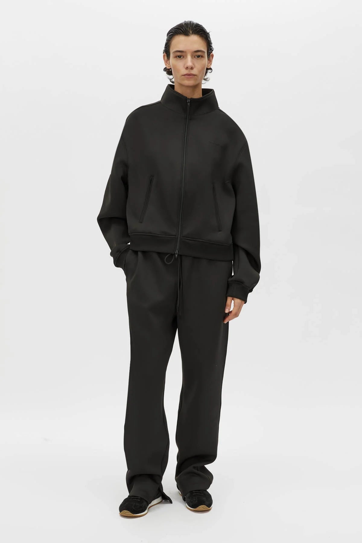 CAMILLA AND MARC Mobious Scuba Logo Jacket