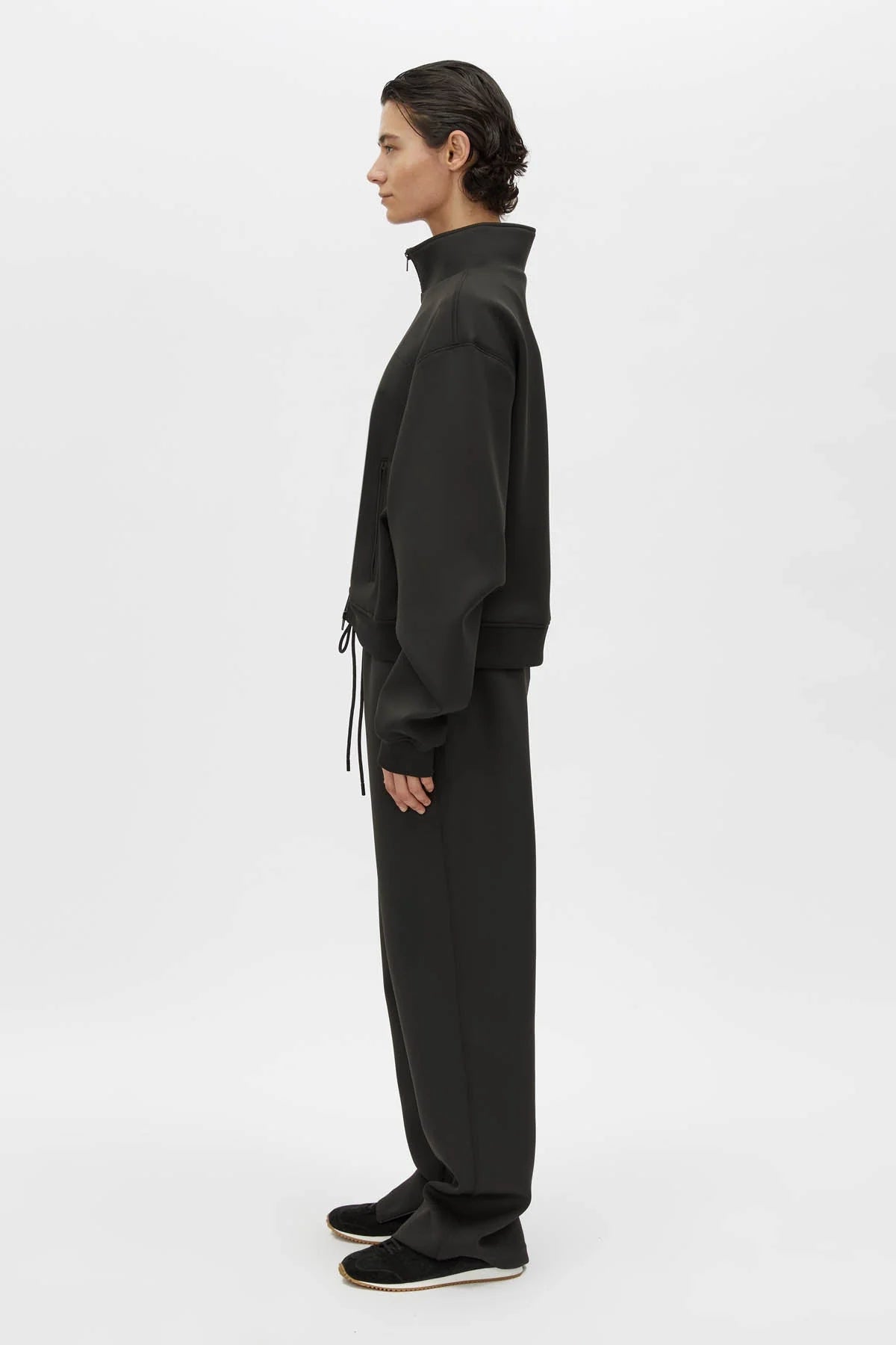 CAMILLA AND MARC Mobious Scuba Logo Jacket