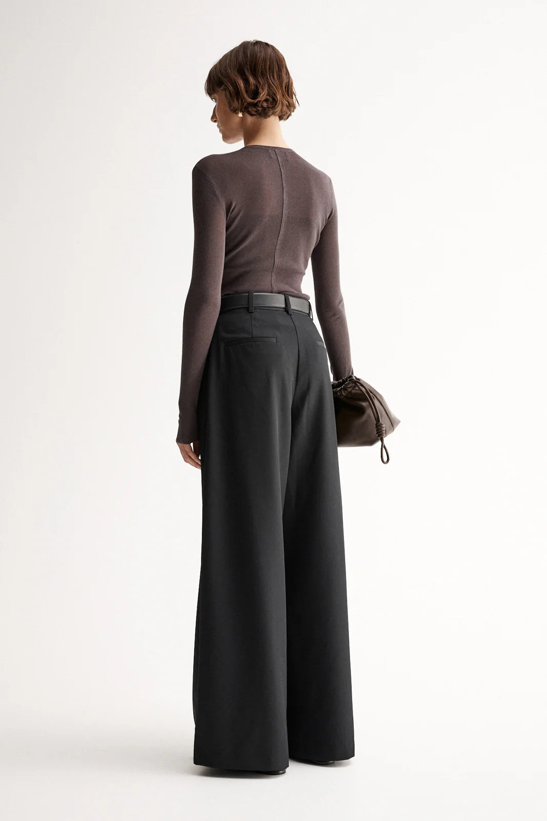 ELKA COLLECTIVE Silia Knit Top | Chocolate