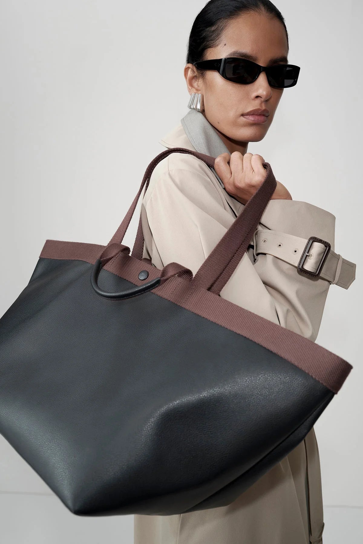 CAMILLA AND MARC Soki Tote | Chocolate