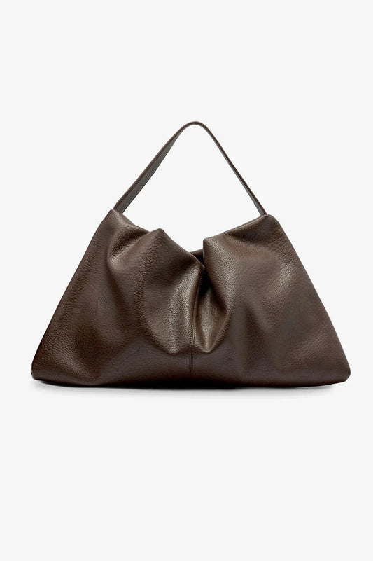 BRIE LEON Harlow Slouch Tote | Choc Nappa