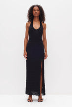 Load image into Gallery viewer, Olive Halter Dress | Black
