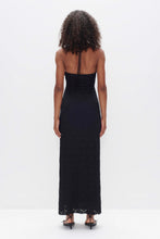 Load image into Gallery viewer, Olive Halter Dress | Black
