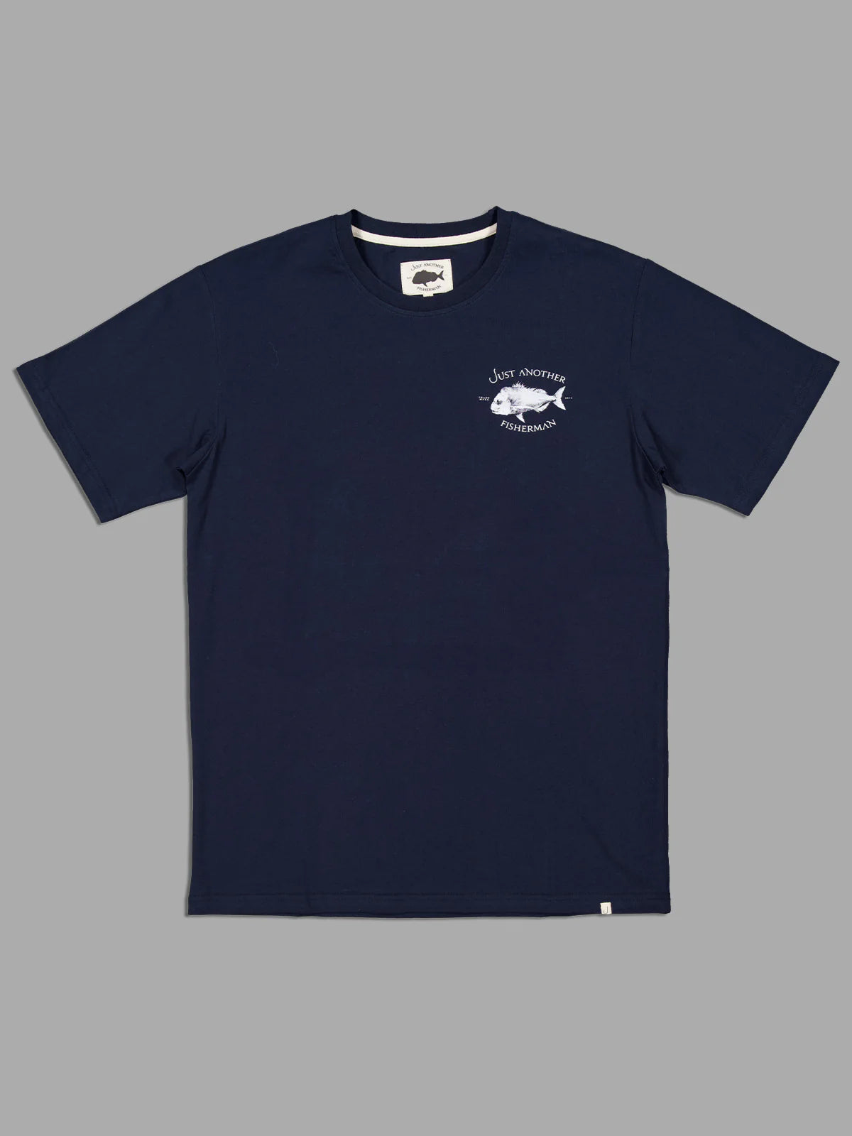 JUST ANOTHER FISHERMAN Snapper Sea Tee | Navy