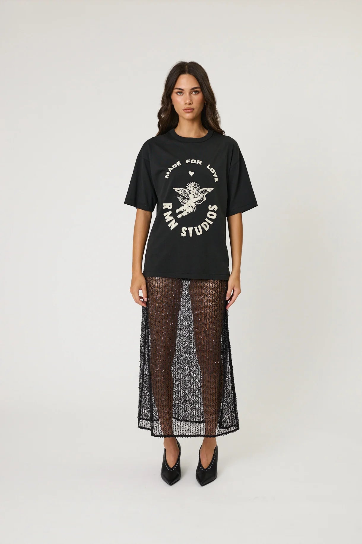 REMAIN Lovestruck Tee | Washed Black
