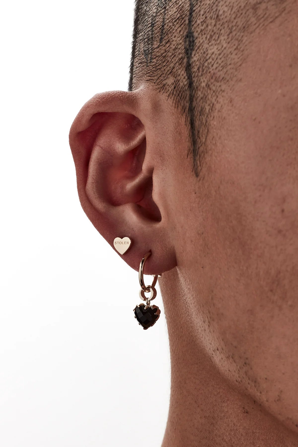 STOLEN GIRLFRIENDS CLUB Stolen Heart Earrings | Gold Plated