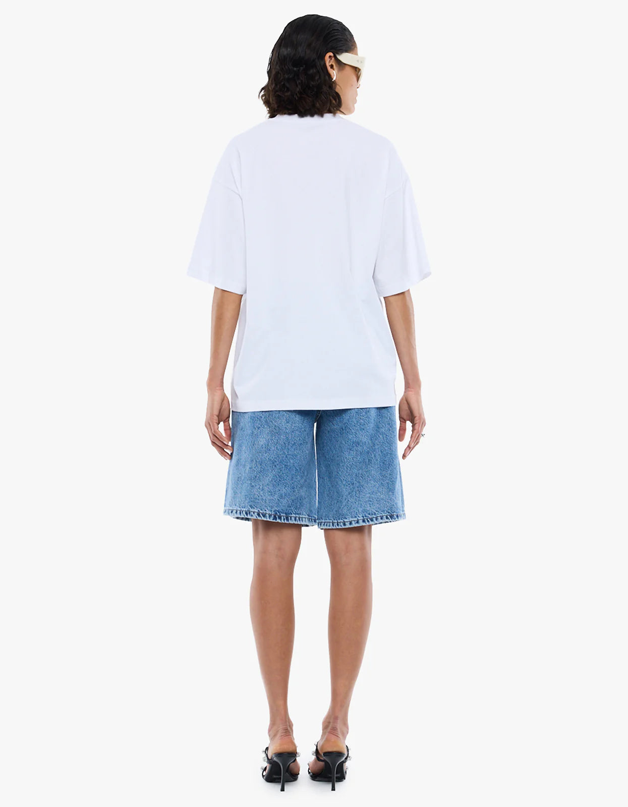 ENA PELLY Blurred Daisy Frame | White