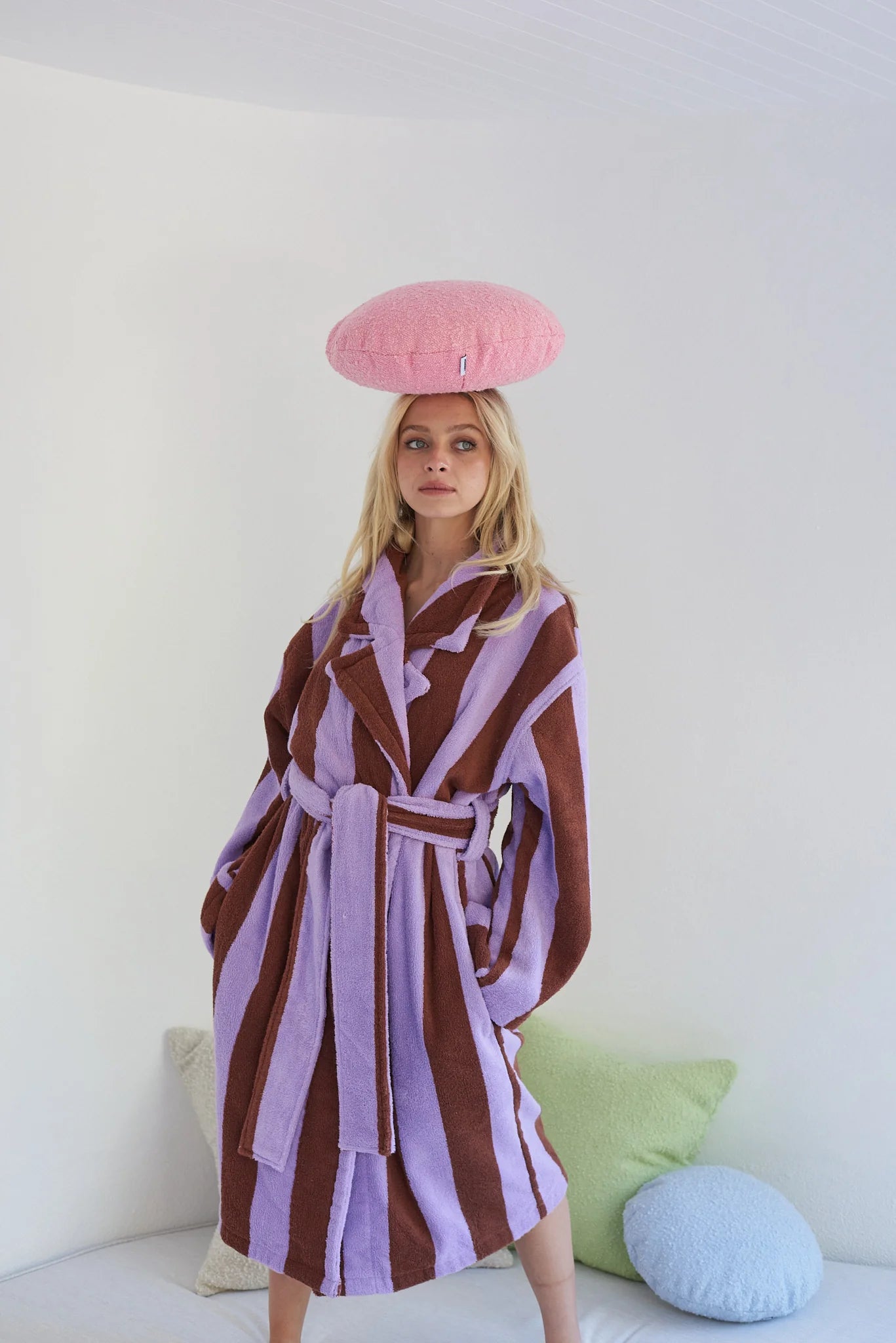 HOMMEY Robe | Jelly Stripe