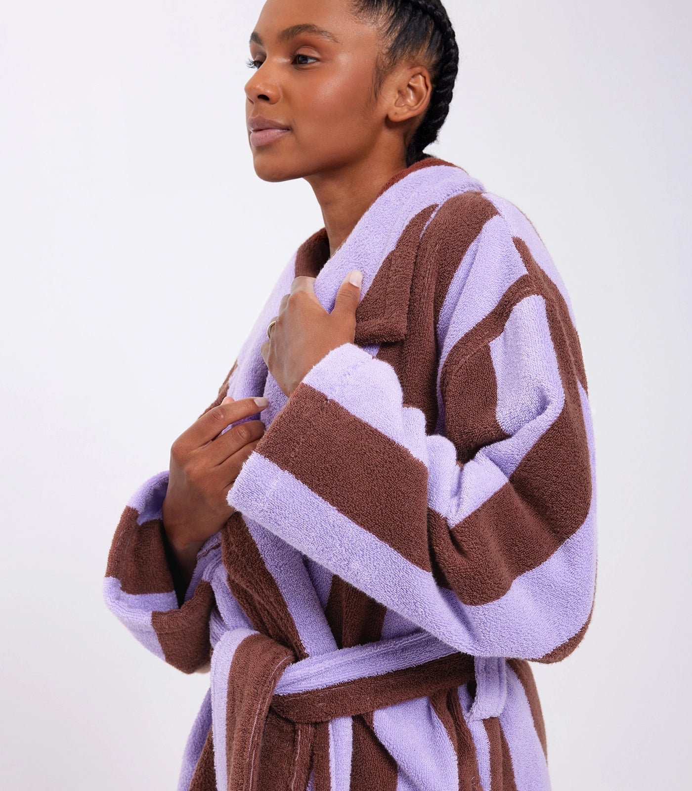 HOMMEY Robe | Jelly Stripe
