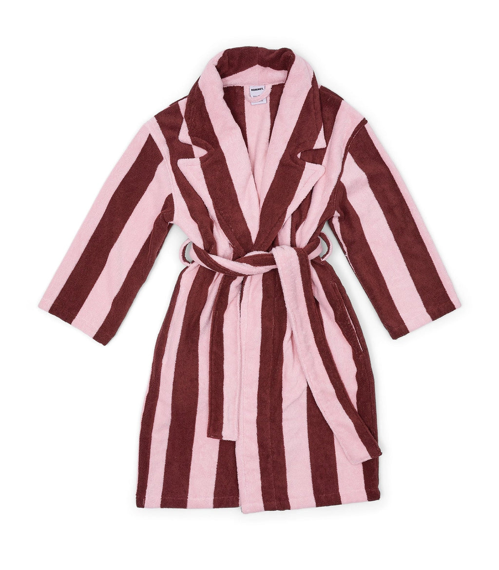 HOMMEY Robe | Rocky Road Stripe