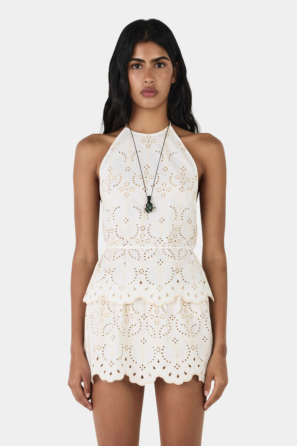 HANSEN Celeste Halter Top |