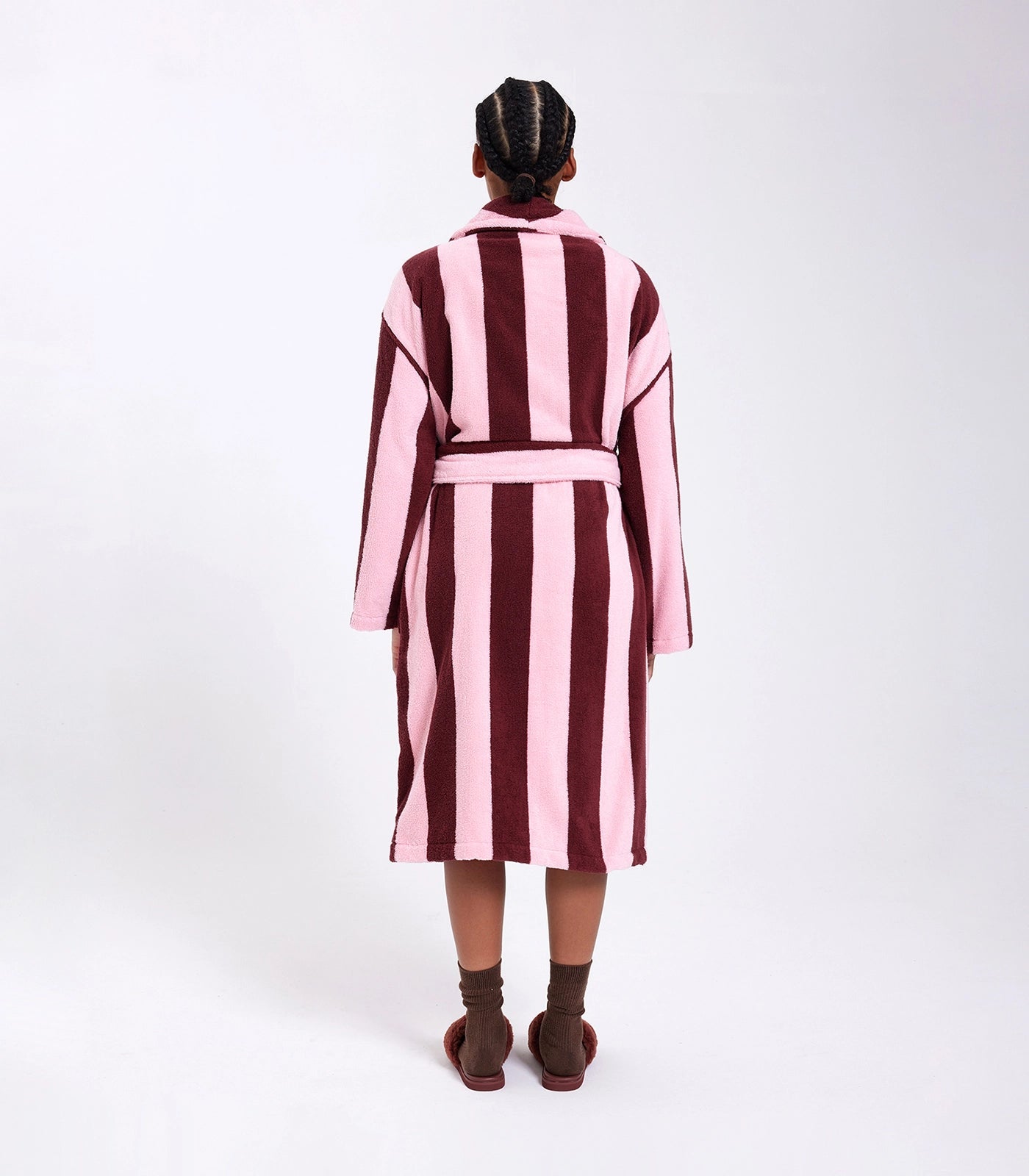 HOMMEY Robe | Rocky Road Stripe