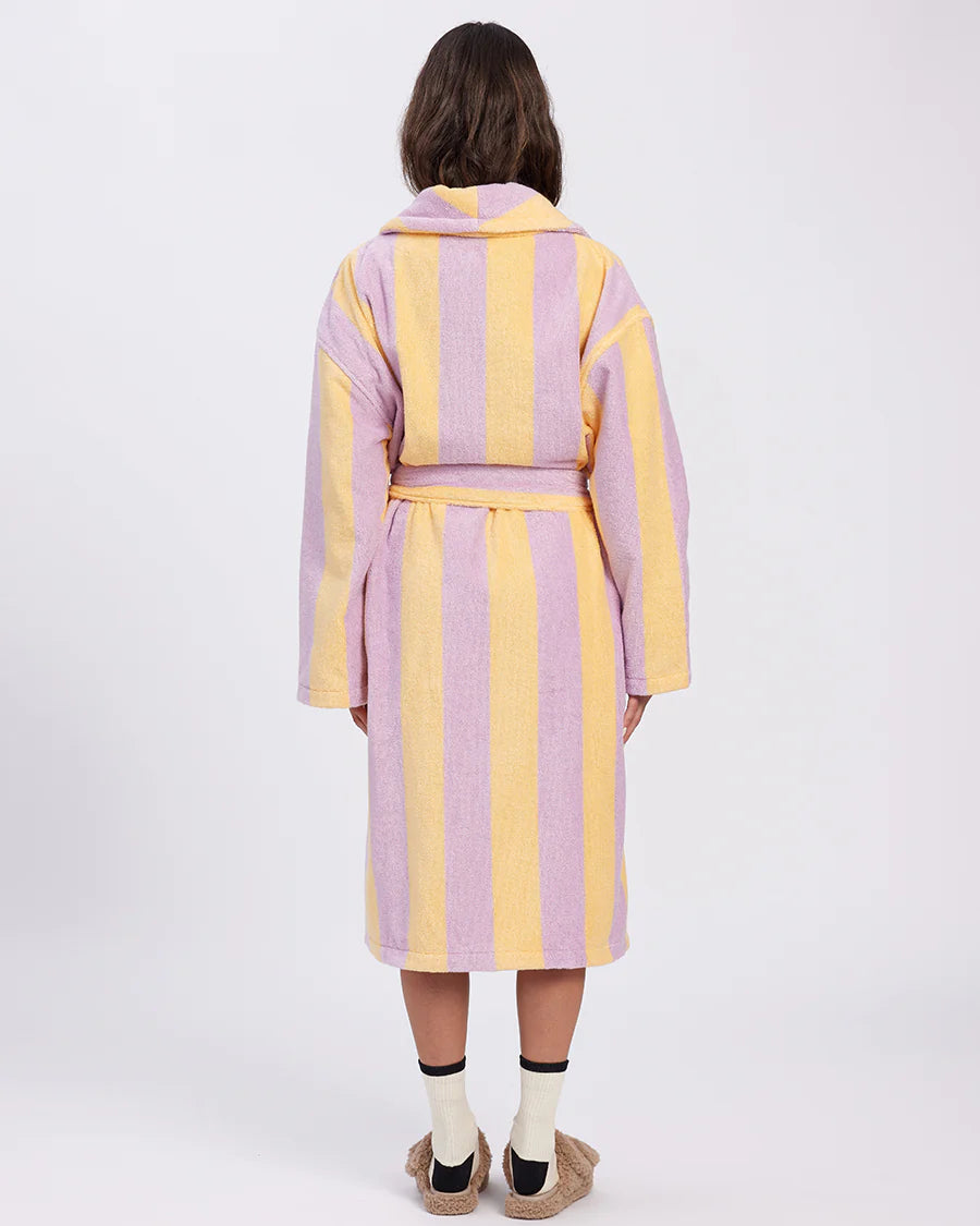 HOMMEY Robe | Sundae Stripe