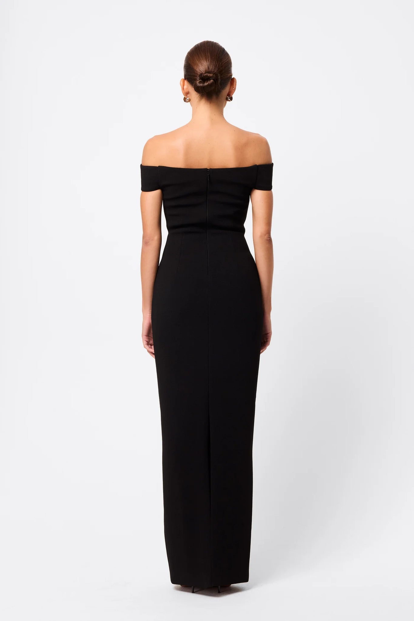 MOSSMAN Modernist Maxi Dress | Black