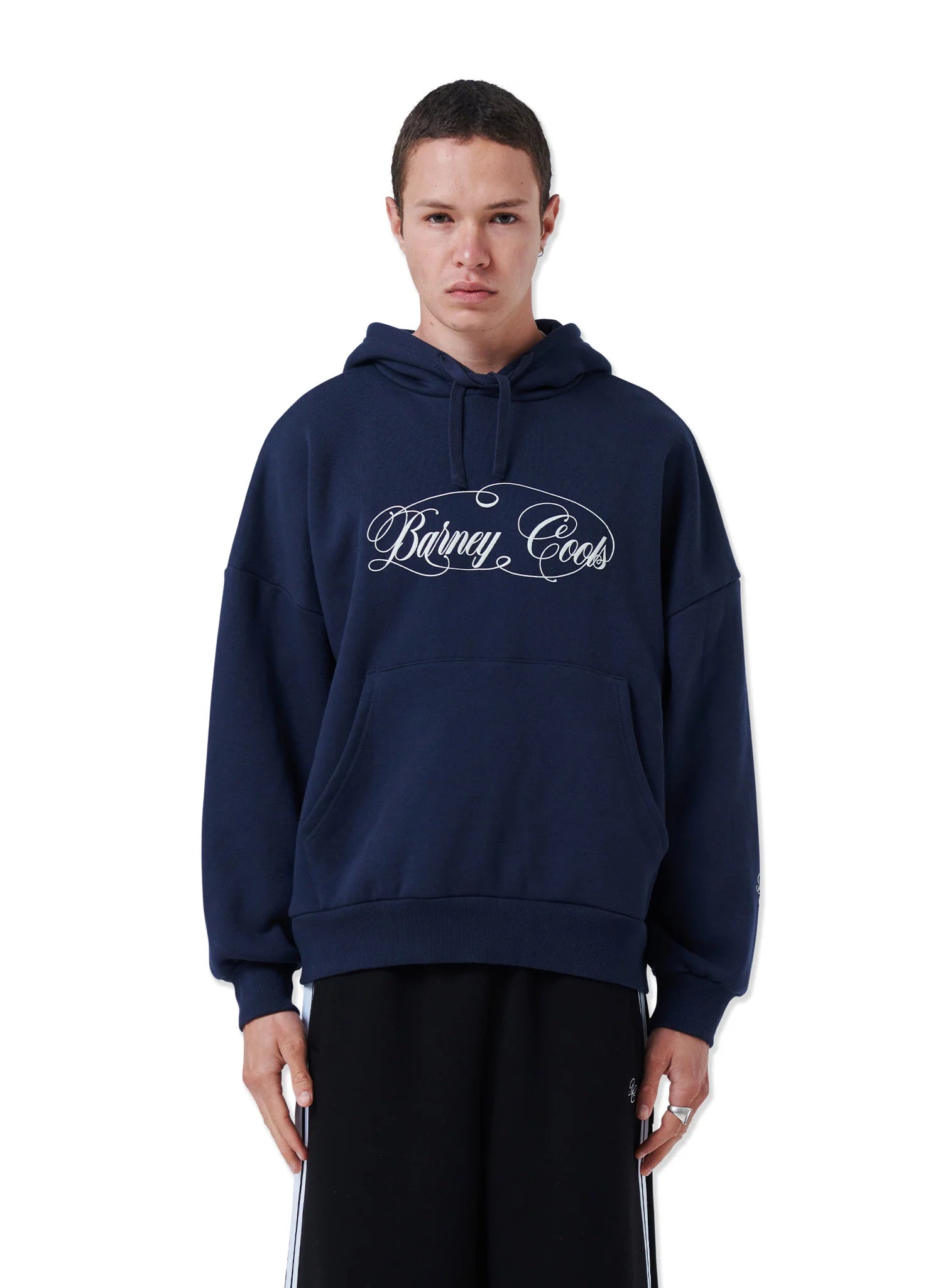 BARNEY COOLS Scribe Hood | Navy